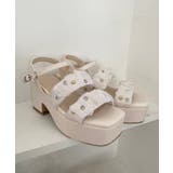 シアービジュー厚底サンダル | MAJESTIC LEGON  | 詳細画像19 