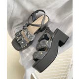 シアービジュー厚底サンダル | MAJESTIC LEGON  | 詳細画像22 