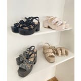 シアービジュー厚底サンダル | MAJESTIC LEGON  | 詳細画像24 