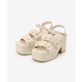 シアービジュー厚底サンダル | MAJESTIC LEGON  | 詳細画像25 