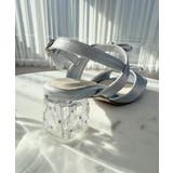 クリアビジューヒールリボンサンダル | MAJESTIC LEGON  | 詳細画像20 