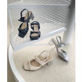 クリアビジューヒールリボンサンダル | MAJESTIC LEGON  | 詳細画像21 