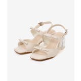 クリアビジューヒールリボンサンダル | MAJESTIC LEGON  | 詳細画像22 