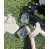 パールクリアヒールリボンサンダル | MAJESTIC LEGON  | 詳細画像14 