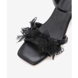 パールクリアヒールリボンサンダル | MAJESTIC LEGON  | 詳細画像22 