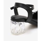 パールクリアヒールリボンサンダル | MAJESTIC LEGON  | 詳細画像24 