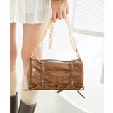 ブラウン | パールチェーンセットWリボンバッグ | MAJESTIC LEGON 