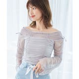 キラキラビジューチュールトップス | MAJESTIC LEGON  | 詳細画像1 