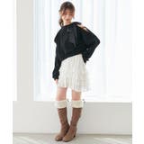 オープンショルダーリボンスウェット | MAJESTIC LEGON  | 詳細画像10 