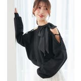 オープンショルダーリボンスウェット | MAJESTIC LEGON  | 詳細画像13 