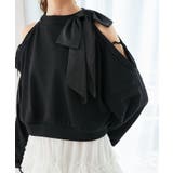 オープンショルダーリボンスウェット | MAJESTIC LEGON  | 詳細画像15 