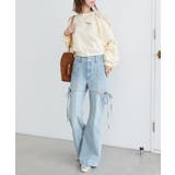 オープンショルダーリボンスウェット | MAJESTIC LEGON  | 詳細画像23 