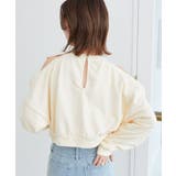 オープンショルダーリボンスウェット | MAJESTIC LEGON  | 詳細画像28 