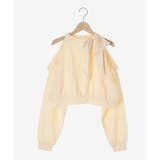 オープンショルダーリボンスウェット | MAJESTIC LEGON  | 詳細画像30 