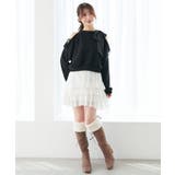 オープンショルダーリボンスウェット | MAJESTIC LEGON  | 詳細画像9 