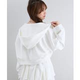 ∞キラキララインストーンショートパーカー | MAJESTIC LEGON  | 詳細画像7 