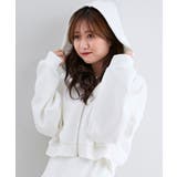 オフ | ∞キラキララインストーンショートパーカー | MAJESTIC LEGON 