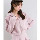 ピンク | ∞キラキララインストーンショートパーカー | MAJESTIC LEGON 