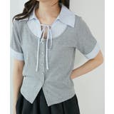 シャツドッキングカットトップス | MAJESTIC LEGON  | 詳細画像15 