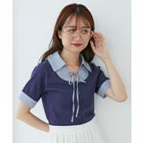 シャツドッキングカットトップス | MAJESTIC LEGON  | 詳細画像27 