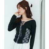 バイカラーチェックトップス | MAJESTIC LEGON  | 詳細画像20 