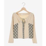 バイカラーチェックトップス | MAJESTIC LEGON  | 詳細画像26 