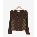 バイカラーチェックトップス | MAJESTIC LEGON  | 詳細画像27 