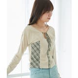 バイカラーチェックトップス | MAJESTIC LEGON  | 詳細画像6 