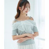 キラキラビジューオフショルトップス | MAJESTIC LEGON | 詳細画像12