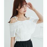 キラキラビジューオフショルトップス | MAJESTIC LEGON | 詳細画像6