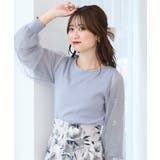 パールチュールスリーブ長袖トップス | MAJESTIC LEGON  | 詳細画像13 