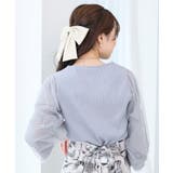 パールチュールスリーブ長袖トップス | MAJESTIC LEGON  | 詳細画像14 