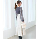 パールチュールスリーブ長袖トップス | MAJESTIC LEGON  | 詳細画像25 