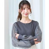 パールチュールスリーブ長袖トップス | MAJESTIC LEGON  | 詳細画像26 