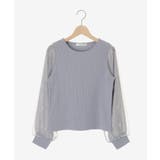 パールチュールスリーブ長袖トップス | MAJESTIC LEGON  | 詳細画像37 