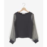 パールチュールスリーブ長袖トップス | MAJESTIC LEGON  | 詳細画像39 