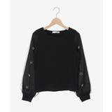 パールチュールスリーブ長袖トップス | MAJESTIC LEGON  | 詳細画像40 