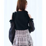 オープンショルダーフリルカットトップス | MAJESTIC LEGON  | 詳細画像21 