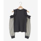 オープンショルダーフリルカットトップス | MAJESTIC LEGON  | 詳細画像24 