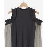 オープンショルダーフリルカットトップス | MAJESTIC LEGON  | 詳細画像27 