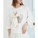 アイボリー | Lady catスウェット | MAJESTIC LEGON 