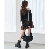 肩リボンチェックバイカラートップス | MAJESTIC LEGON  | 詳細画像11 