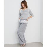 肩リボンレースドッキングトップス | MAJESTIC LEGON  | 詳細画像10 