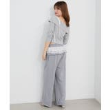 肩リボンレースドッキングトップス | MAJESTIC LEGON  | 詳細画像11 