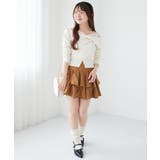 肩リボンレースドッキングトップス | MAJESTIC LEGON  | 詳細画像2 