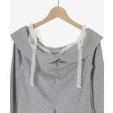 肩リボンレースドッキングトップス | MAJESTIC LEGON  | 詳細画像28 