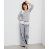 肩リボンレースドッキングトップス | MAJESTIC LEGON  | 詳細画像9 