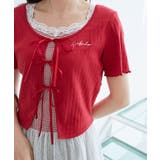 ペプラムキャミセットカットカーデ | MAJESTIC LEGON  | 詳細画像35 