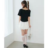 ペプラムキャミセットカットカーデ | MAJESTIC LEGON  | 詳細画像8 