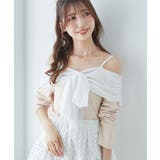 オフショルリボントップス | MAJESTIC LEGON | 詳細画像6